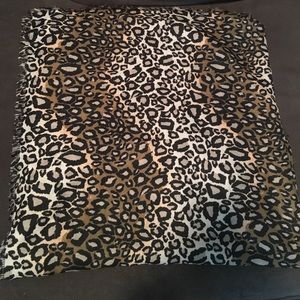 H&M Leopard Print Scarf